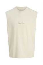 JORNORREBRO EMB TEE SL CREW NECK LN - ΜΠΕΖ