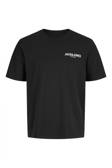 JPRBLAOSCAR SS TEE FST - ΜΑΥΡΟ