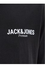 JPRBLAOSCAR SS TEE FST - ΜΑΥΡΟ