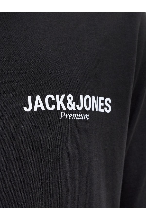 JPRBLAOSCAR SS TEE FST - ΜΑΥΡΟ