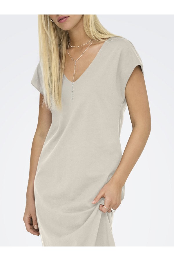 ONLMARA S/S DRESS JRS - ΜΠΕΖ
