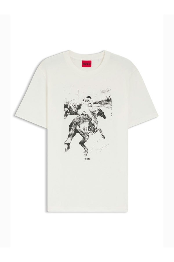 DUHORSE T-SHIRT - ΛΕΥΚΟ