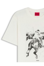DUHORSE T-SHIRT - ΛΕΥΚΟ