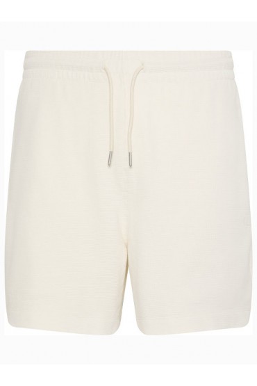 HD COTTON WAFFLE SHORT - ΜΠΕΖ