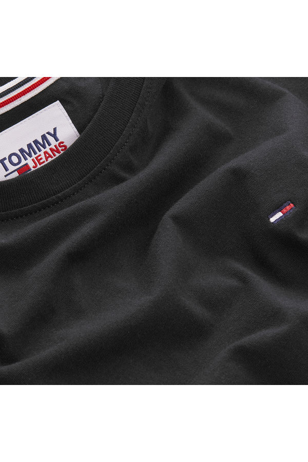 TJM XSLIM JERSEY TEE - ΜΑΥΡΟ