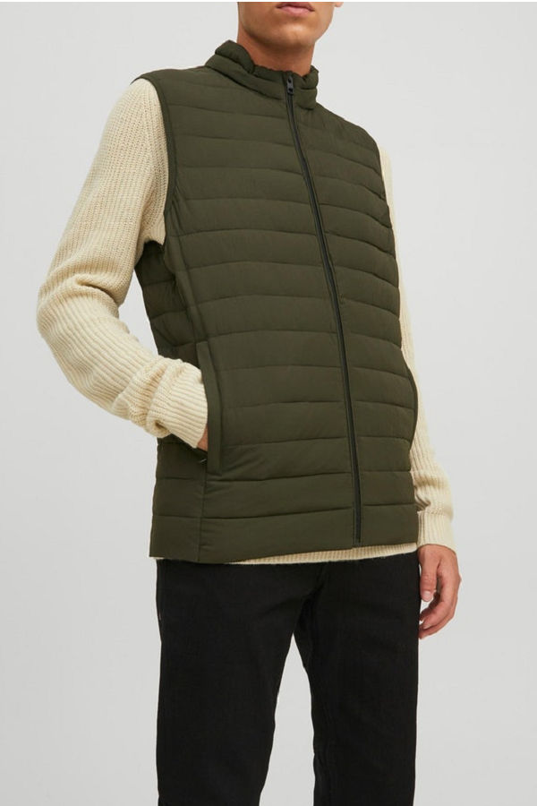 JJERECYCLE BODYWARMER NOOS - ΠΡΑΣΙΝΟ