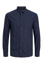 JCOORION SHIRT LS PLS - ΜΠΛΕ