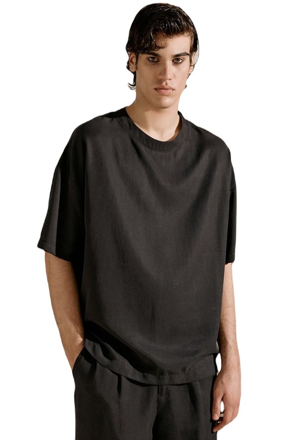 T-SHIRT ΑΝΔΡΙΚΟ - ΜΑΥΡΟ