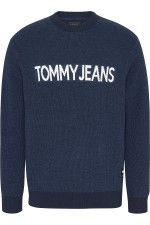 TJM SLIM BOLD CLASSIC JUMPER - ΜΠΛΕ