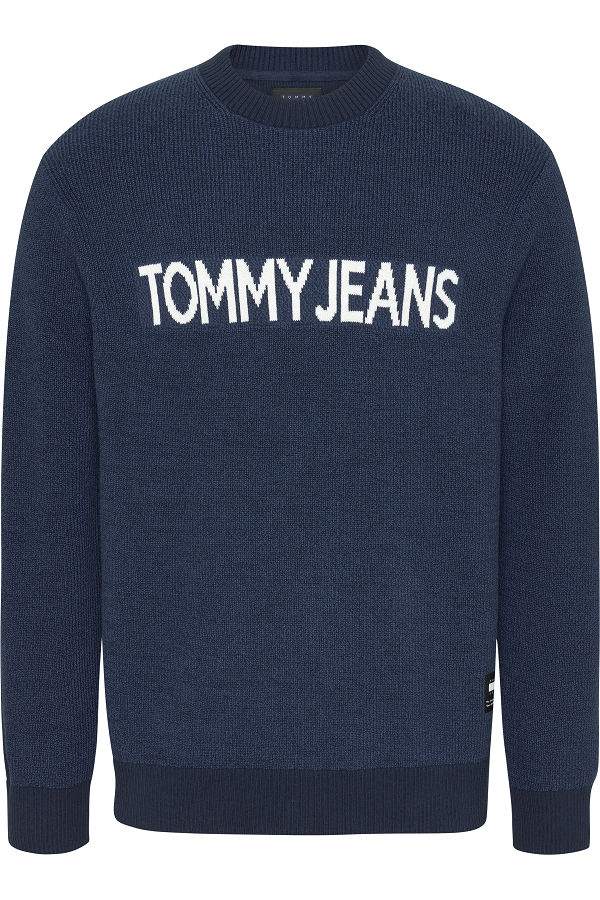 TJM SLIM BOLD CLASSIC JUMPER - ΜΠΛΕ