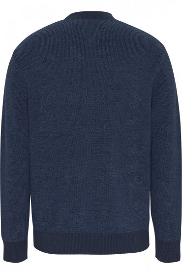TJM SLIM BOLD CLASSIC JUMPER - ΜΠΛΕ