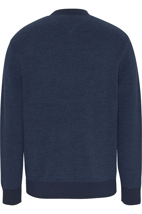 TJM SLIM BOLD CLASSIC JUMPER - ΜΠΛΕ
