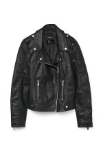 VMKERRIULTRA SHORT COATED JACKET NOOS - ΜΑΥΡΟ
