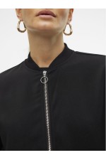 VMCOCO L/S BOMBER NOOS - ΜΑΥΡΟ