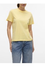 VMPAULINA SS T-SHIRT JRS NOOS - ΚΙΤΡΙΝΟ