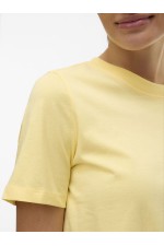 VMPAULINA SS T-SHIRT JRS NOOS - ΚΙΤΡΙΝΟ