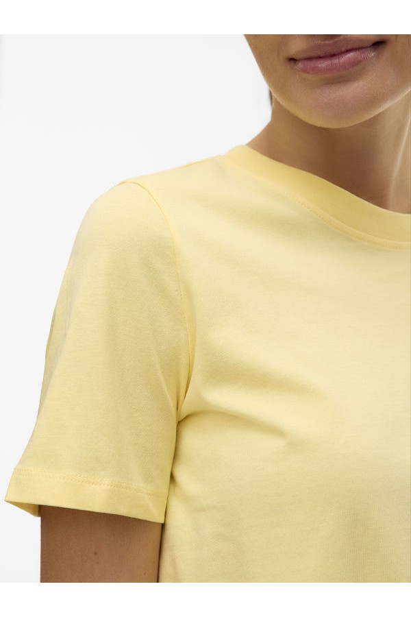 VMPAULINA SS T-SHIRT JRS NOOS - ΚΙΤΡΙΝΟ
