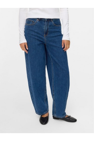 VMBILLIE HR BARREL ANK JEANS LI3142 NOOS - ΜΠΛΕ