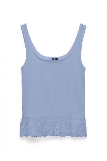 VMJANNI SINGLET SHORT TOP JRS GA - ΜΠΛΕ ΑΝΟΙΧΤΟ