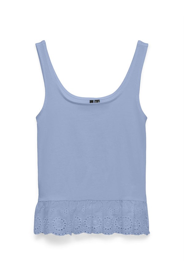 VMJANNI SINGLET SHORT TOP JRS GA - ΜΠΛΕ ΑΝΟΙΧΤΟ
