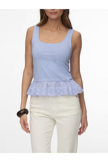 VMJANNI SINGLET SHORT TOP JRS GA - ΜΠΛΕ ΑΝΟΙΧΤΟ