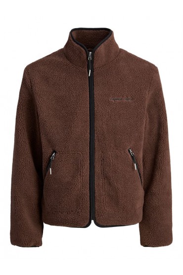 JORNORREBRO TEDDY JACKET - ΚΑΦΕ
