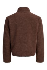 JORNORREBRO TEDDY JACKET - ΚΑΦΕ