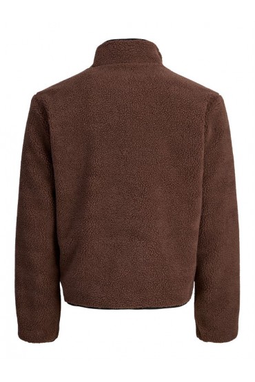 JORNORREBRO TEDDY JACKET - ΚΑΦΕ