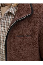 JORNORREBRO TEDDY JACKET - ΚΑΦΕ