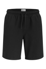 JPSTJAIDEN WAFFLE RESORT SHORT REG - ΜΑΥΡΟ