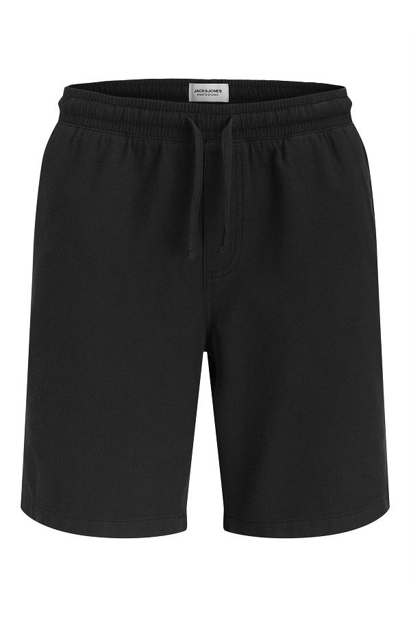 JPSTJAIDEN WAFFLE RESORT SHORT REG - ΜΑΥΡΟ