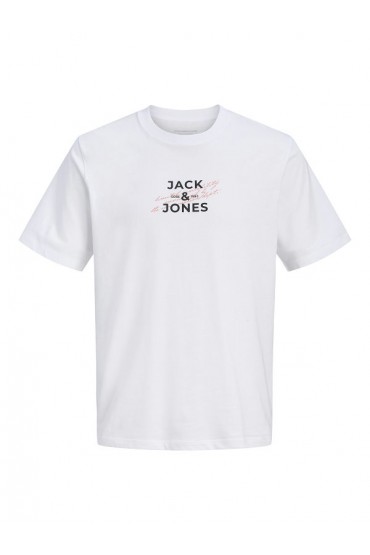 JCOETERNA FRONT PRINT TEE SS CREW FST - ΛΕΥΚΟ