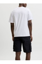 JCOETERNA FRONT PRINT TEE SS CREW FST - ΛΕΥΚΟ