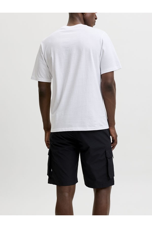JCOETERNA FRONT PRINT TEE SS CREW FST - ΛΕΥΚΟ
