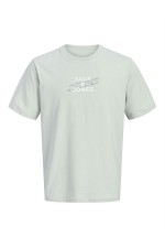JCOETERNA FRONT PRINT TEE SS CREW FST - ΠΡΑΣΙΝΟ