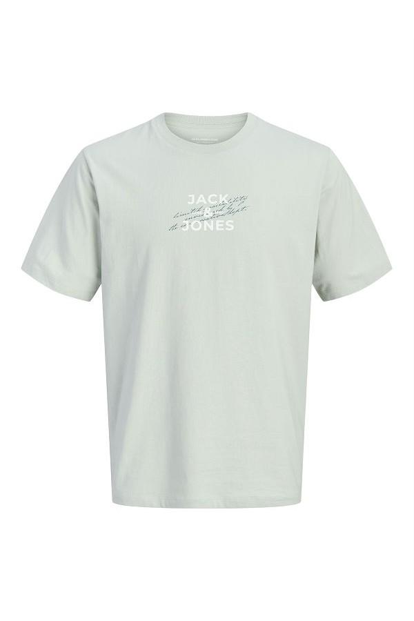 JCOETERNA FRONT PRINT TEE SS CREW FST - ΠΡΑΣΙΝΟ