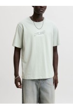 JCOETERNA FRONT PRINT TEE SS CREW FST - ΠΡΑΣΙΝΟ