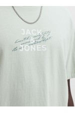 JCOETERNA FRONT PRINT TEE SS CREW FST - ΠΡΑΣΙΝΟ