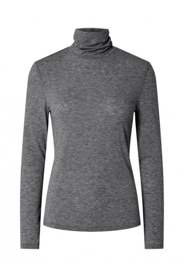 PCMARIA LS ROLLNECK TOP JRS NOOS BC - ΓΚΡΙ