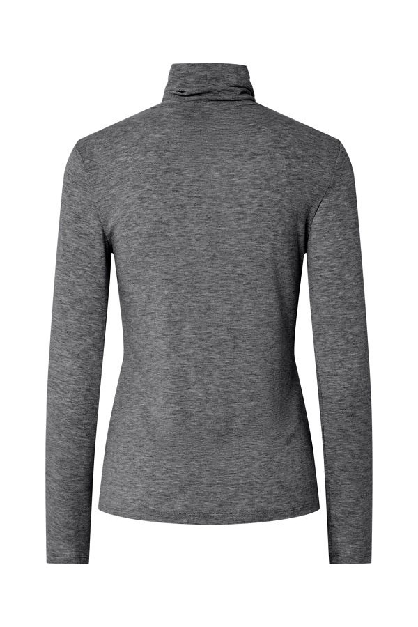 PCMARIA LS ROLLNECK TOP JRS NOOS BC - ΓΚΡΙ