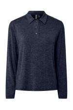 PCRITT LS POLO JRS PWP - ΜΠΛΕ ΑΝΟΙΧΤΟ