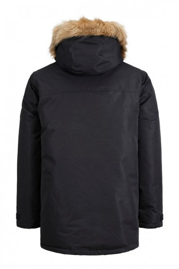 JJECRAFT PARKA SN - ΜΑΥΡΟ