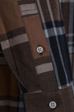 JPRBLADALLAS WINTER SHIRT L/S - ΚΑΦΕ