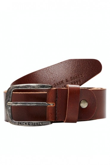 JACPAUL LEATHER BELT NOOS - ΚΑΜΕΛ