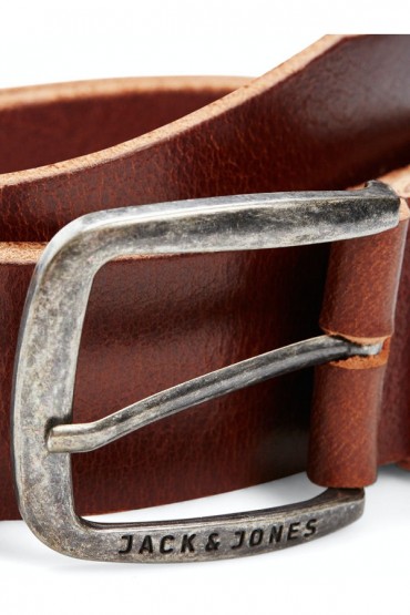 JACPAUL LEATHER BELT NOOS - ΚΑΜΕΛ