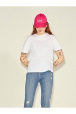 JXBASIC BIG LOGO BASEBALL CAP NOOS - ΡΟΖ