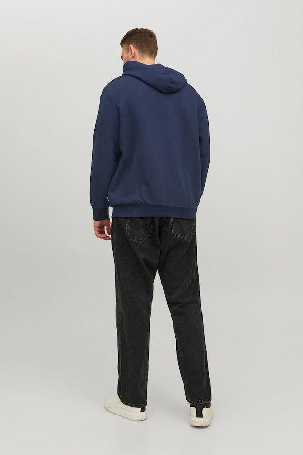 JJLOGO SWEAT HOOD 2 COL 22/23 - ΜΠΛΕ
