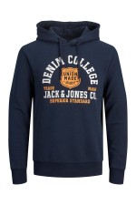 JJLOGO SWEAT HOOD 2 COL 22/23 - ΜΠΛΕ