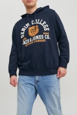 JJLOGO SWEAT HOOD 2 COL 22/23 - ΜΠΛΕ