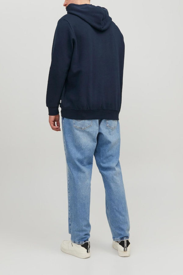 JJLOGO SWEAT HOOD 2 COL 22/23 - ΜΠΛΕ